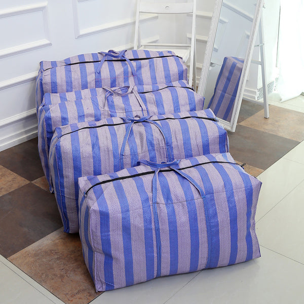 Nylon tote bag thick Oxford cloth large moving bag anti-splashing luggage bag wholesale thickened canvas bag non-woven fabric