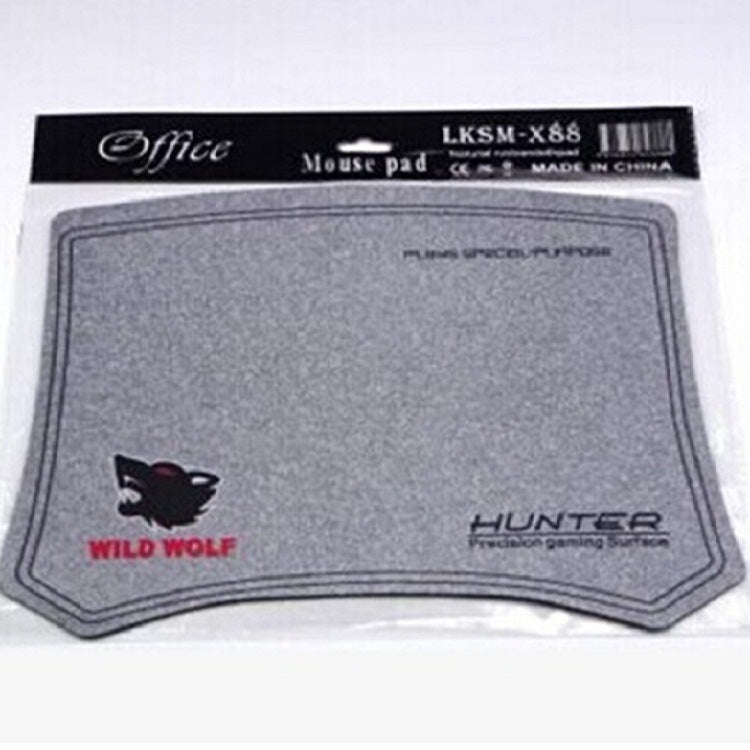 X88 wild wolf mouse pad washable large gaming mouse pad 250*300*2mm natural rubber pad