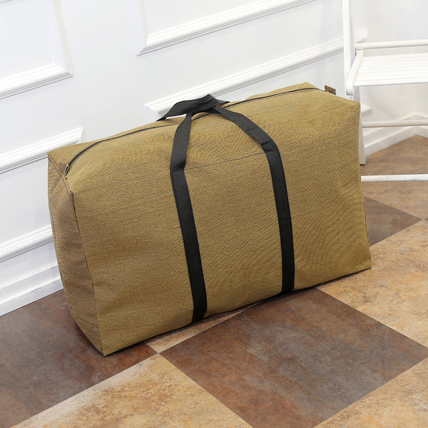 The supply of street stalls is thickened and enlarged, and the moving bag is water-proof. The portable duffel bag is large, and the canvas quilt is sorted and stored.