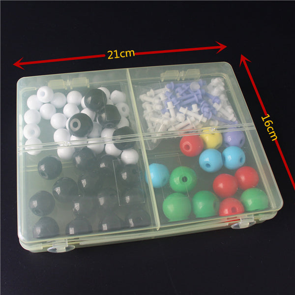 LX-1032 Middle School Chemical Molecular Structure Model, Ball Stick + Scale Organic Molecular Experiment