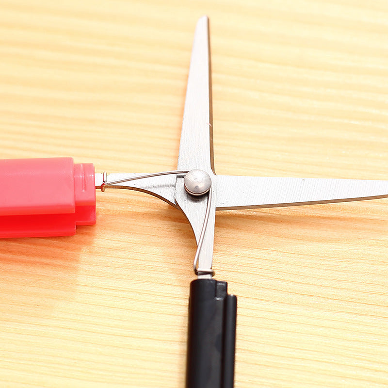 Deli 0600 personalized three-dimensional modeling scissors portable scissors color scissors cutting supplies student scissors