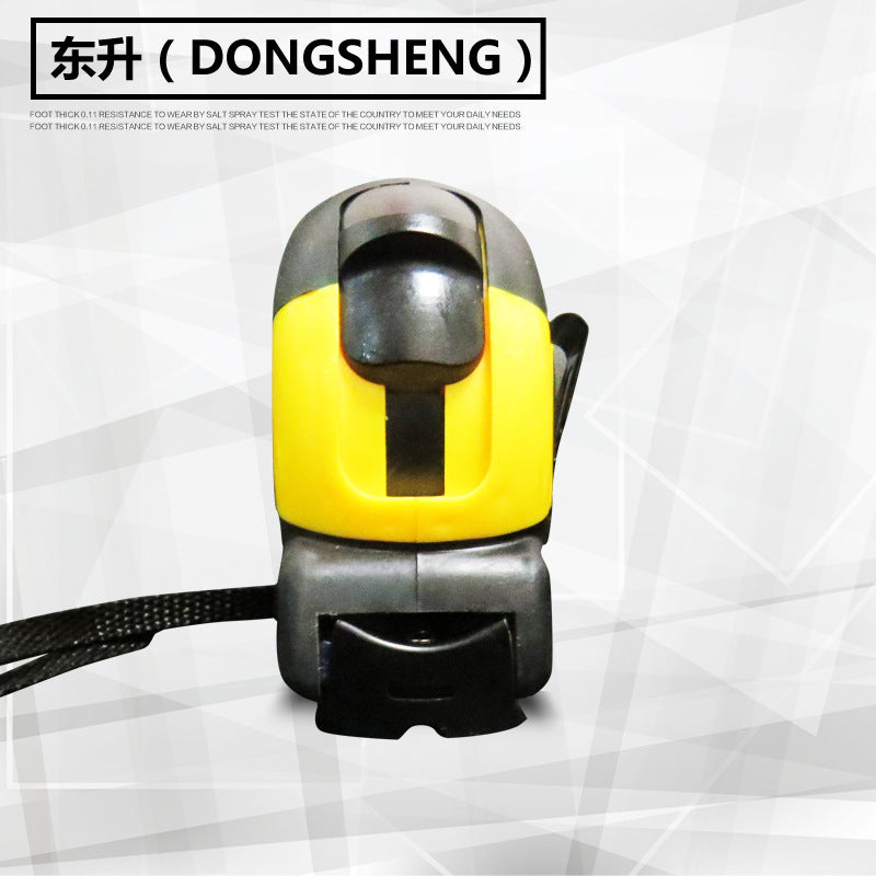 Dongsheng steel tape measure 3m 5m 7.5m 10m tape measure box measure glue-coated wear-resistant matte stainless steel tape measure wholesale