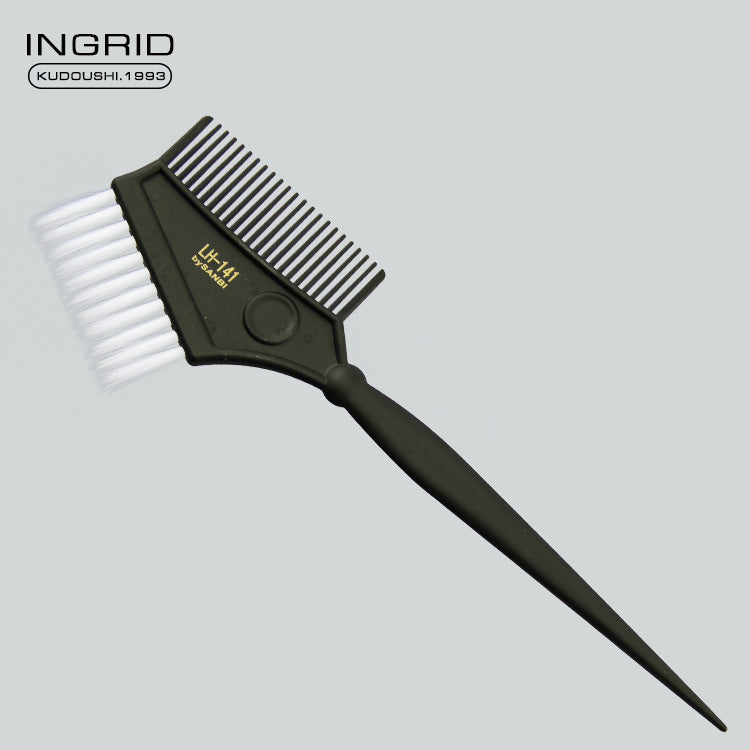 Ingrid Hair Coloring Comb Barber Shop Professional Baked Oil Brush Tip Tail Comb Partition Highlighting Hair Tool Hair Coloring Brush