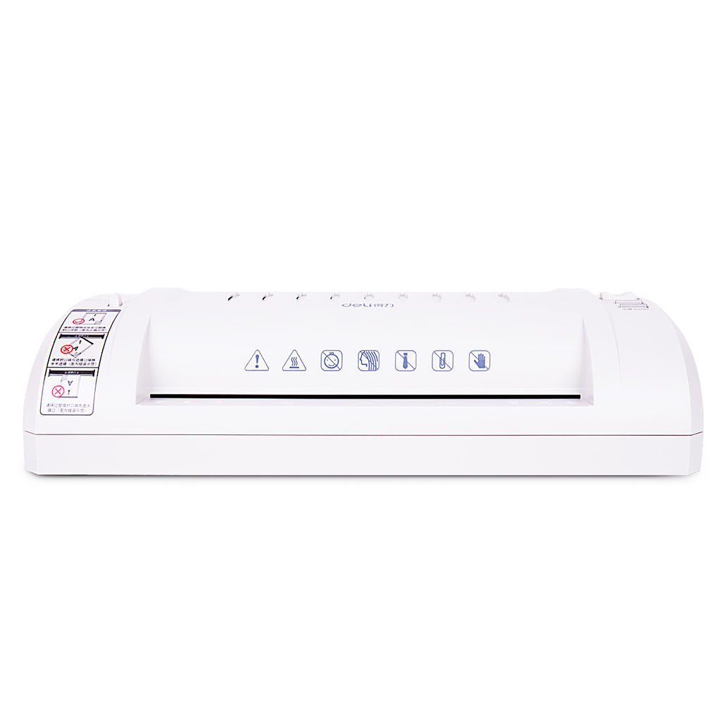 Deli plastic sealing machine 3893 A4 plastic machine, glue machine, photo, photo sealing machine, sealing machine
