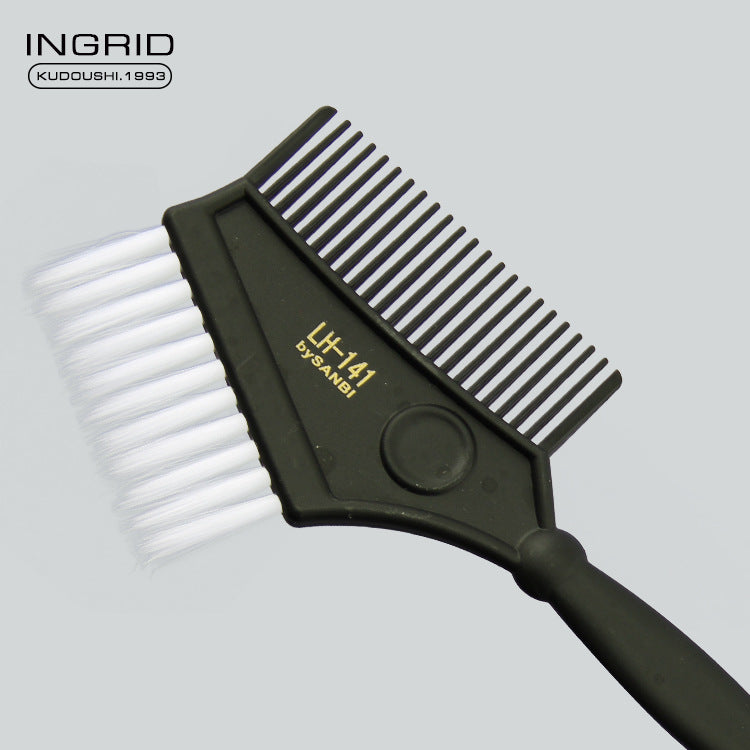 Ingrid Hair Coloring Comb Barber Shop Professional Baked Oil Brush Tip Tail Comb Partition Highlighting Hair Tool Hair Coloring Brush