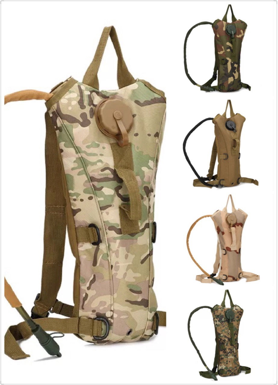 Outdoor cycling water bag double shoulder multi-functional tactical water bag backpack camping rucksack mountaineering bag manufacturer spot wholesale