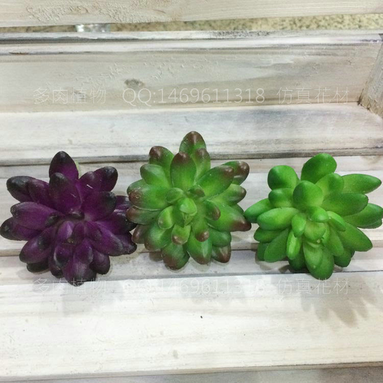 Simulated pentagram succulent plant living room ornament creative gardening ornament green plant fake flower tabletop dining room decoration