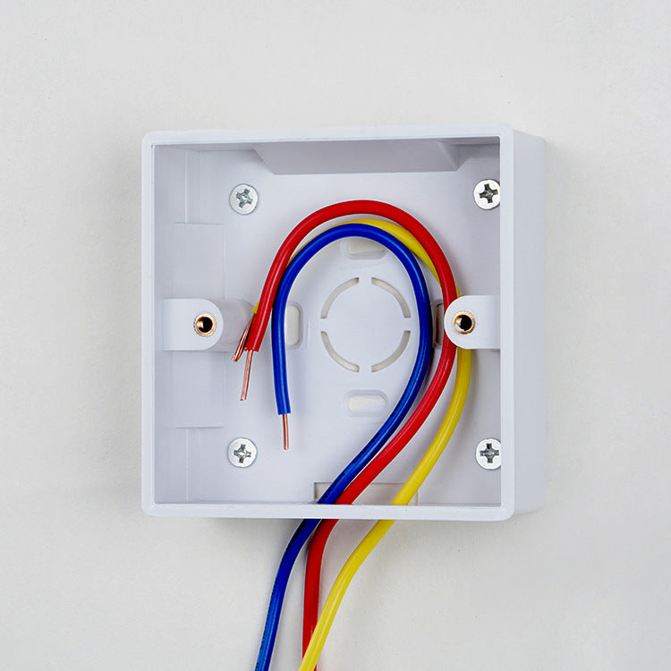 Open box universal 86 junction box wall switch wiring box, high flame retardant switch socket bottom box open box