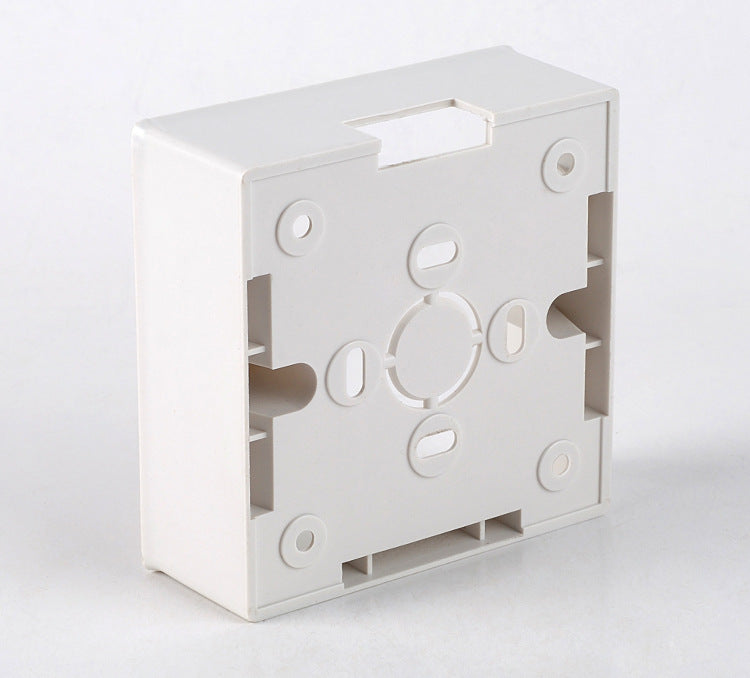 Open box universal 86 junction box wall switch wiring box, high flame retardant switch socket bottom box open box