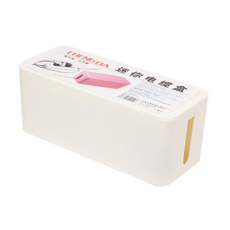 Plastic wire storage box directly from the manufacturer Power plug board Wire box Hub box Socket data cable storage box