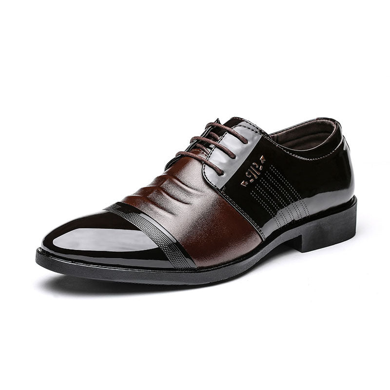 2021 spring new arrivals: men's leather dress shoes, business casual shoes, wedding shoes, british style men's shoes - wholesale for export