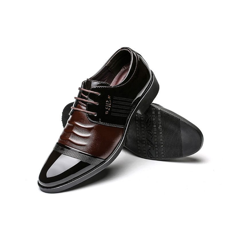 2021 spring new arrivals: men's leather dress shoes, business casual shoes, wedding shoes, british style men's shoes - wholesale for export