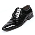 New fleece-lined casual leather shoes for men - business formal, wedding shoes, trendy suede men's footwear - dropshipping available
