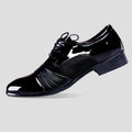 premium plus size leather shoes for men - business formal, lace-up pointed toe casual shoes, versatile loafers