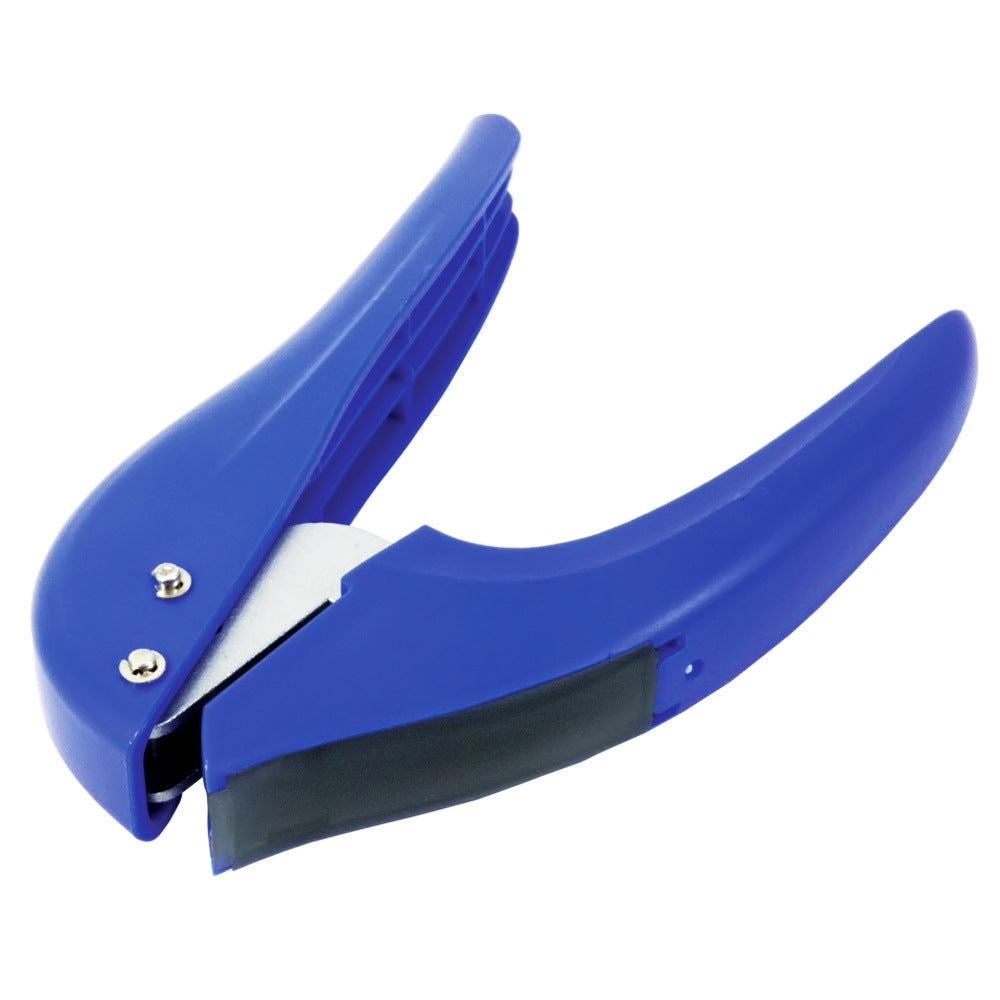 Deli 0115 single hole punch, punching thickness 12MM hand-held round whale hole punch, ticket punch