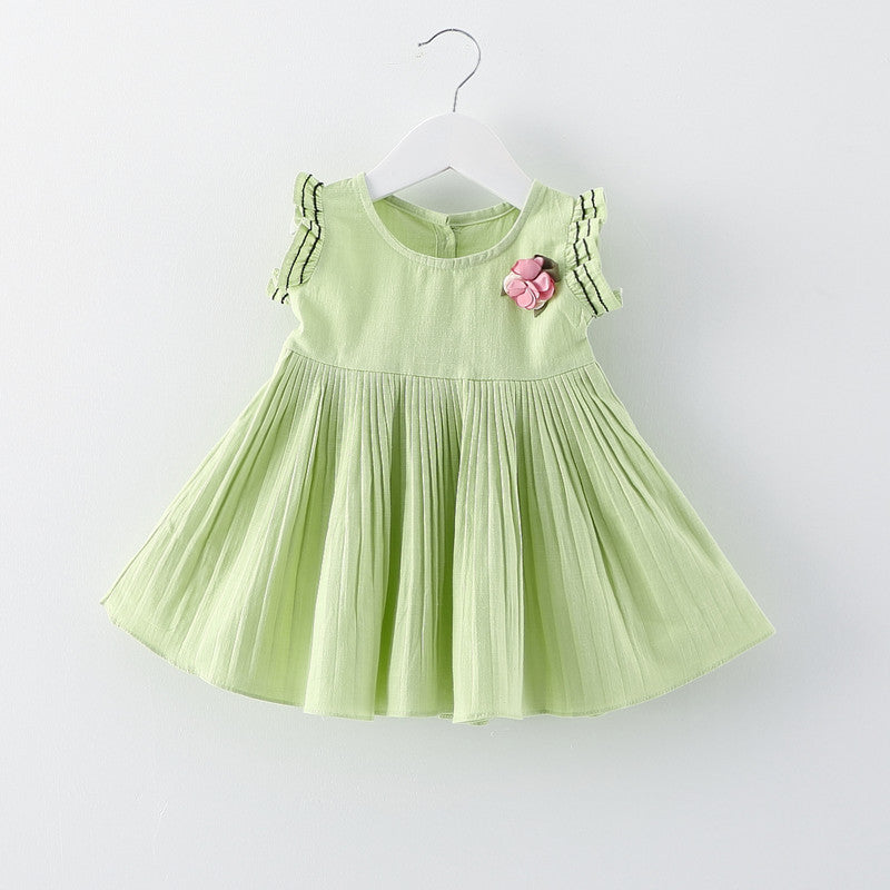 Korean style girls' dresses -  summer collection - princess cotton dresses for kids - dropshipping available