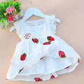 Summer new arrivals: baby & toddler dresses (6-9-12 months) - embroidered flutter sleeve dress for 1-year-old girls, skirt set for 2-3 year olds