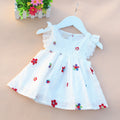 Summer new arrivals: baby & toddler dresses (6-9-12 months) - embroidered flutter sleeve dress for 1-year-old girls, skirt set for 2-3 year olds