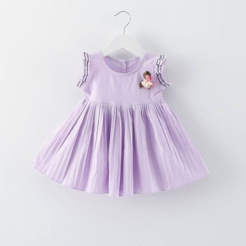 Korean style girls' dresses -  summer collection - princess cotton dresses for kids - dropshipping available