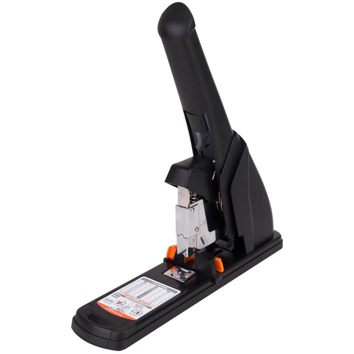 Deli 0383 heavy-duty thick-layer stapler, large thickened and labor-saving 210-page binding, financial office, binding machine