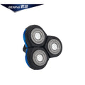 Electric shaver replacement heads, dual-ring floating head, compatible with multiple brands, accessories, charging cable wholesale