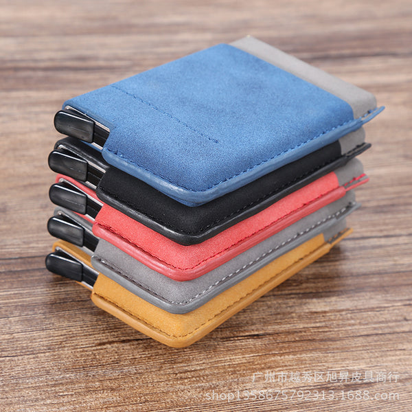 Cross-border new aluminum box card holder business change bag retro card bag rfid anti-theft portable card box card holder