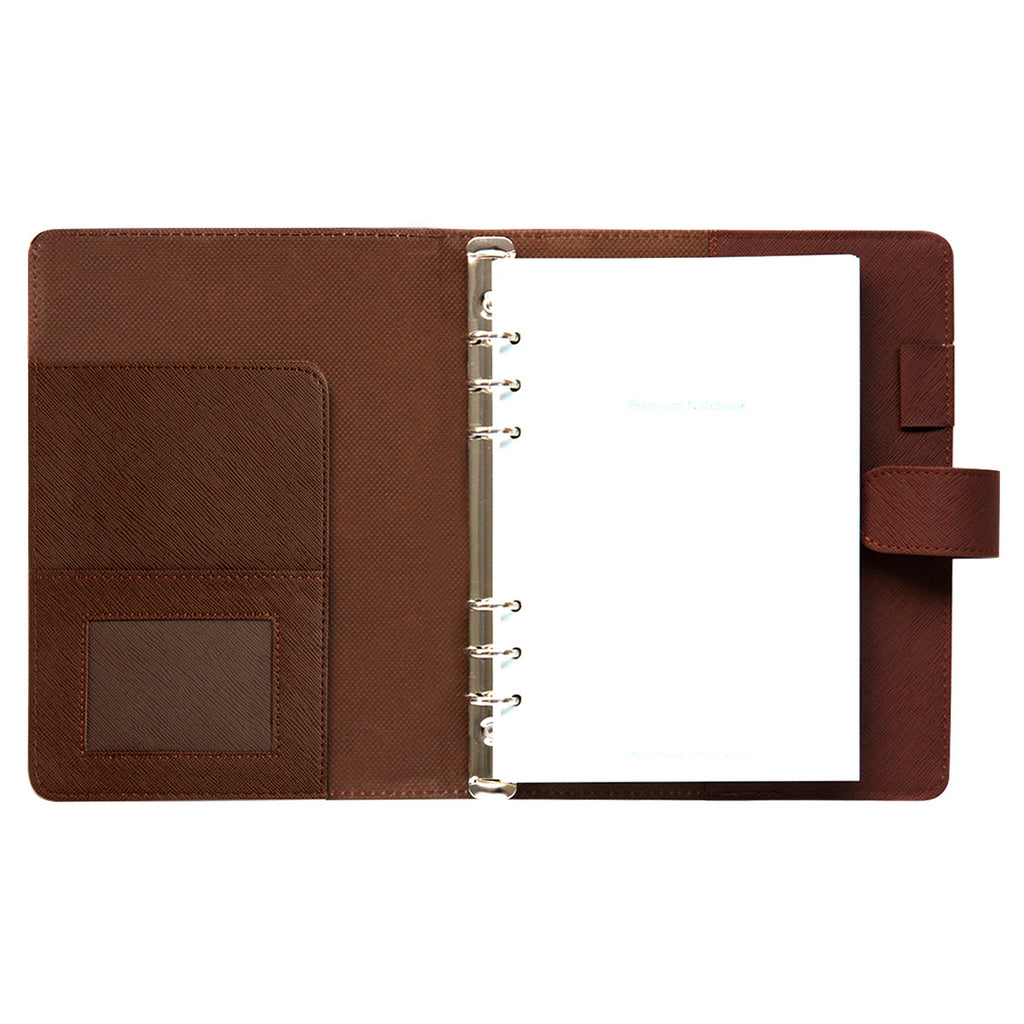 Deli 3151 loose-leaf notepad 100 pages business notebook leather book PU book 25K diary stationery wholesale