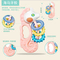 Boilable rattle teether early education toy for infants and newborns (0-12 months) with storage box - soothing toy