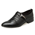 Men's casual shoes size 46, spring collection, men's business formal leather shoes, versatile slip-on loafers, size 47 extra large, size 48