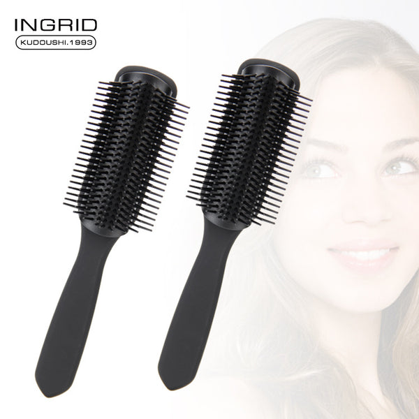 hair salon nine rows hair comb fluffy hair styling comb does not hurt hair massage comb high temperature resistant ribs comb