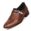 New arrivalcut out leather shoesmen business casual shoes breathable hole men's shoes perforated sandals dropshipping