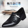 New arrivalcut out leather shoesmen business casual shoes breathable hole men's shoes perforated sandals dropshipping