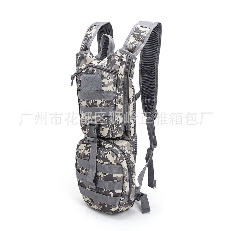 Outdoor Tactical Multifunctional Water Bag Backpack 3.0L Cycling Waterproof Sports Water Bag Backpack