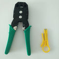 Three-purpose crystal head network cable pliers, network pliers, telephone line crimping pliers, network cable stripping pliers
