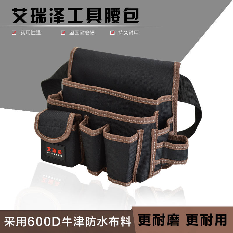 Arrizo Electric Tool Bag Belt Canvas Oxford Fabric Wear-resistant Hardware Tool Bag One coded packet of the released version