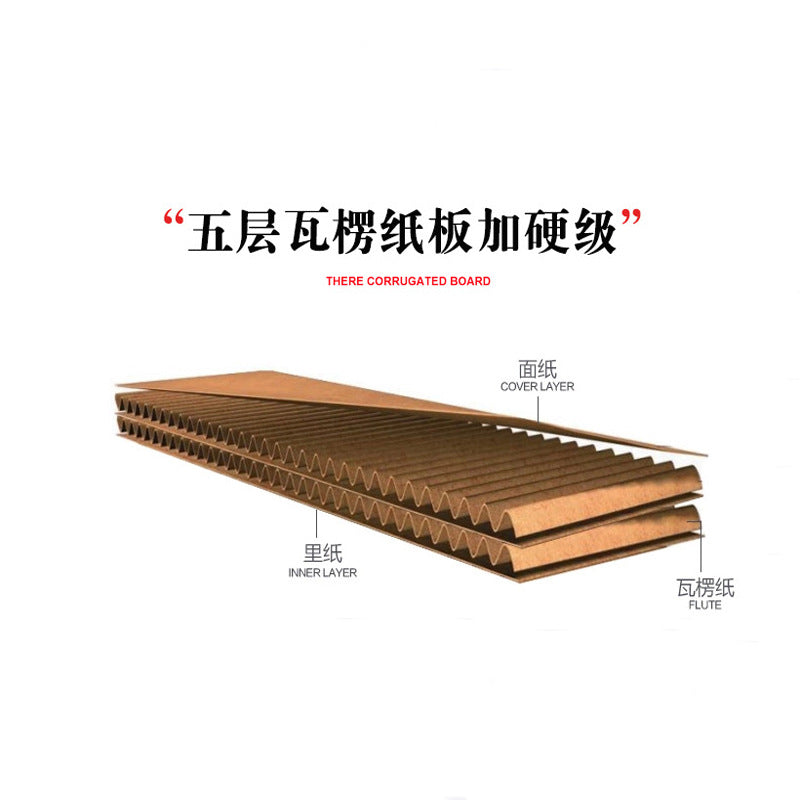 Factory direct sales express carton airplane box packaging carton printing three-layer corrugated packaging carton spot wholesale