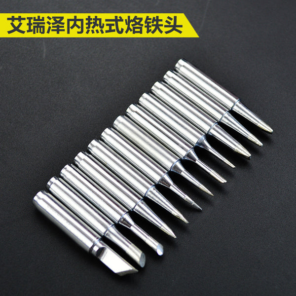 Arrize internal heating electric soldering iron head 936 soldering iron head knife head horseshoe extra pointed one-character flat head, Luo iron head