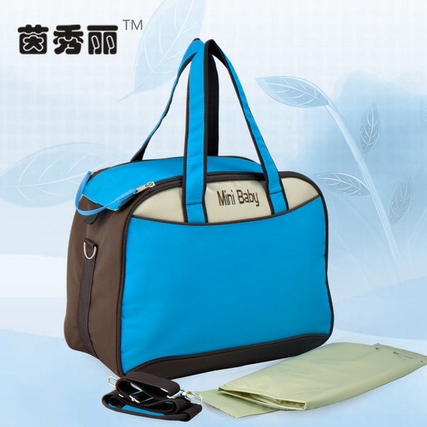 Yinxiuli's new fashionable mommy bag, large-capacity mom multi-functional crossbody shoulder mother and baby bag, going out bag, maternity bag.