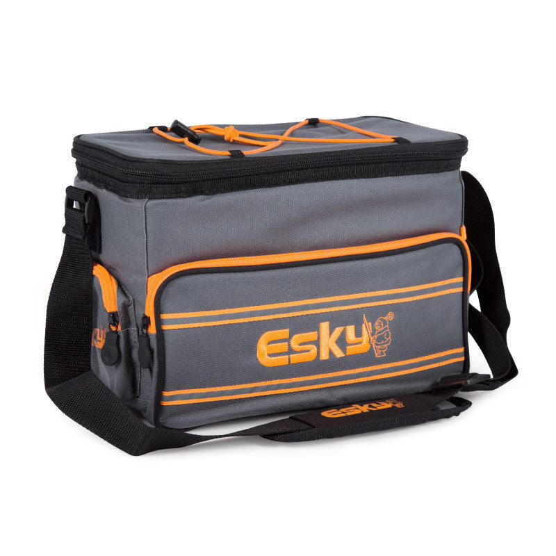 Esky12can insulated cooler bag, 8l ice pack, waterproof oxford cloth picnic bag for car, breast milk/milk freshness preservation cooler bag