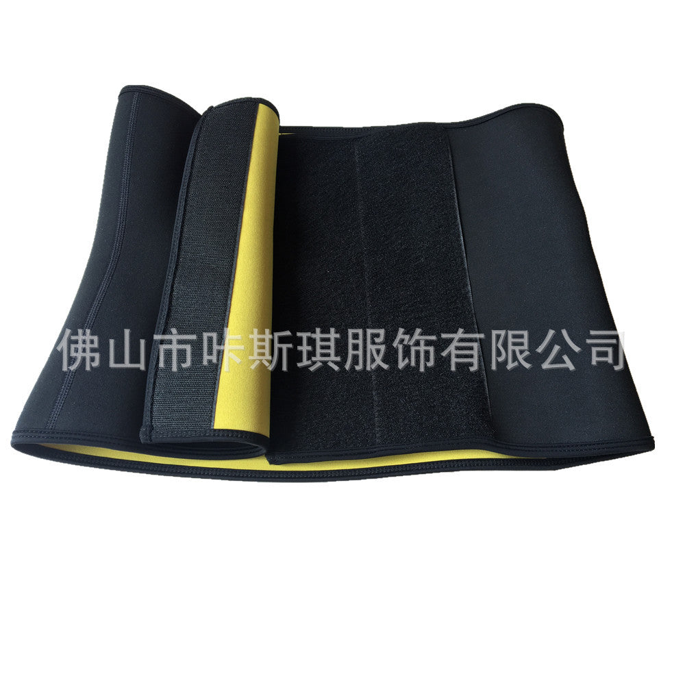 European and american style waist trainer - sweat-inducing shapewear belt for postpartum recovery - neoprene waist cincher