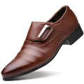 Men's leather shoes 2024 new style: business formal pointed toe leather shoes, versatile casual loafers, breathable, dropshipping available