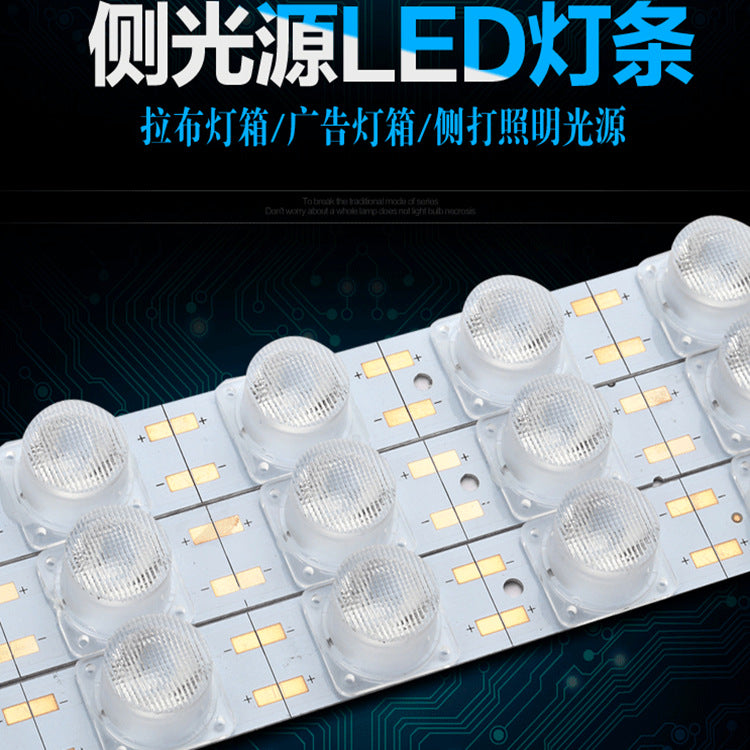 LED side light source light strip 3030 diffuse light strip Highlight double-sided light box out-of-home advertising light strip Hard light strip