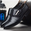 Men's leather shoes 2024 new style: business formal pointed toe leather shoes, versatile casual loafers, breathable, dropshipping available