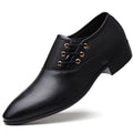 Men's leather dress shoes - new 2024 collection - business formal, extra large sizes available (46, 47, 48) - versatile casual shoes
