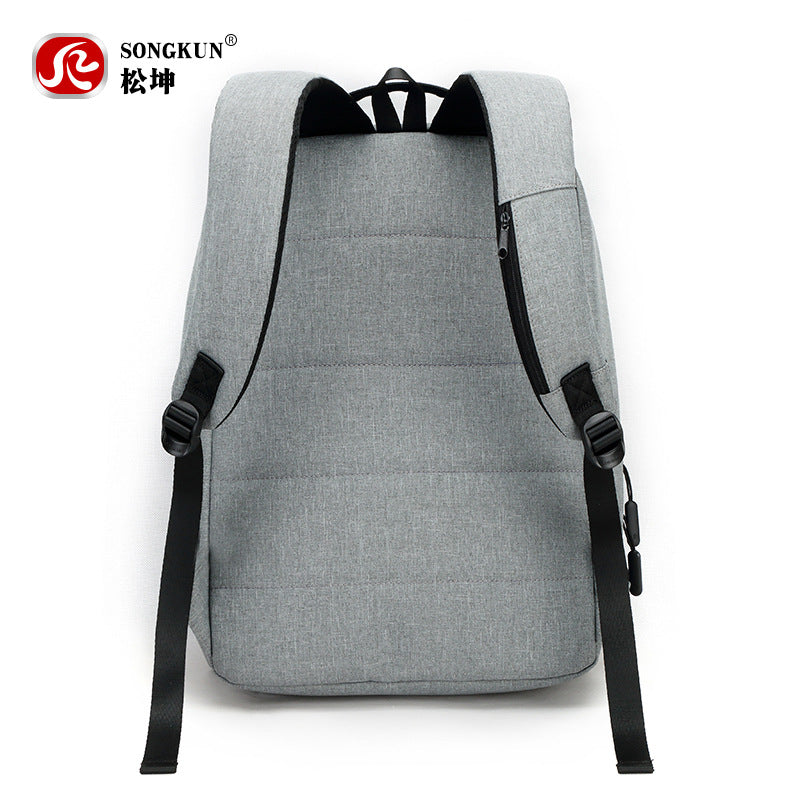 Computer bag, business bag, school bag, large capacity travel backpack, college student men's commuter backpack, Oxford cloth waterproof.