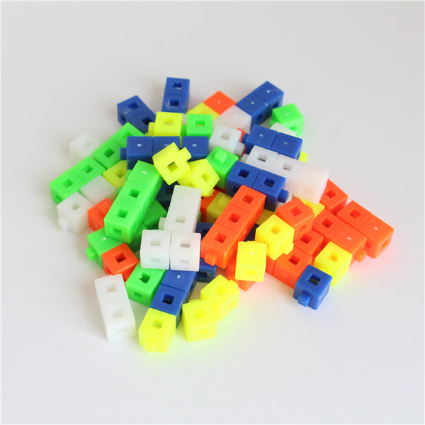 Cm cube block, cube, connecting block, splicing building block 1 cm, digital material plug block, primary school mathematics