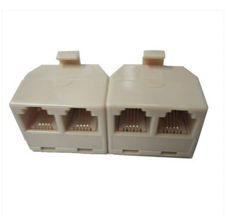 Phone directly from the manufacturer 1 minute 2 6P4C horn phone 1 minute 2 phone 1 male to 2 female junction box