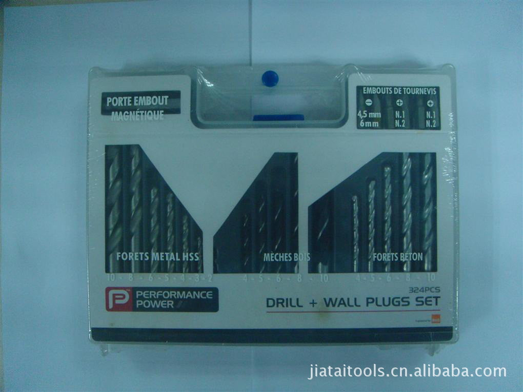 300-piece drill combination tool box