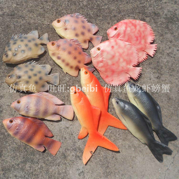 PU simulation small fish tropical small fish colored fish fish tank decoration pu fake fish window decoration children's toys