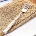 western stainless steel tableware knife, fork and spoon gift box stainless steel spoon threaded ceramic gift tableware wholesale